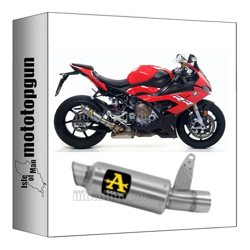 Pot echappement approuve gp2 titanium Arrow pour gain de poids BMW S1000 RR