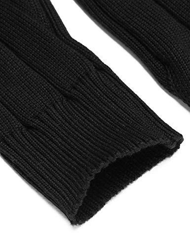 COOFANDY Men's Slim Fit Turtleneck Sweater Long Sleeve Casual Knitted Pullover Sweaters4