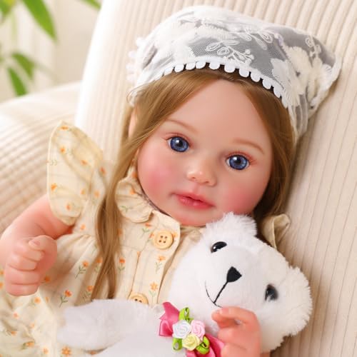 Muñeca Reborn BABESIDE de 20 pulgadas para niñas miniatura 6