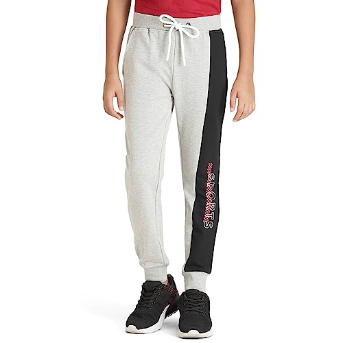 Image of Urbano Juniors Boy's Regular Fit Cotton Jogger Track Pants Stretch