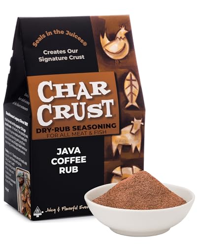 Char Crust Dry-Rub Seasonings Java Coffee Rub | All-in-one seasonings