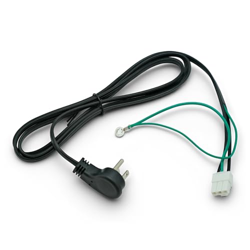 Refrigerator Power Cord Replacement 241516904 for Frigidaire Electrolux Kenmore Refrigerators, Replaces 241516901 7241516901 AP6997271 PD00072266