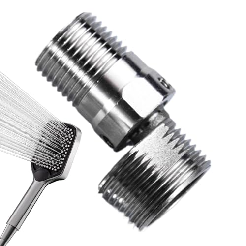 Adaptador de grifo de esquina | Pie de grifo curvado ajustable de acero inoxidable, accesorios de cabezal de ducha resistentes para baño