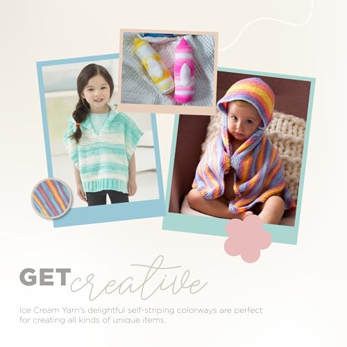 Lion Brand Yarn 377249 1 Skein) Lion Brand Yarn Ice Cream Baby Yarn thumb #4