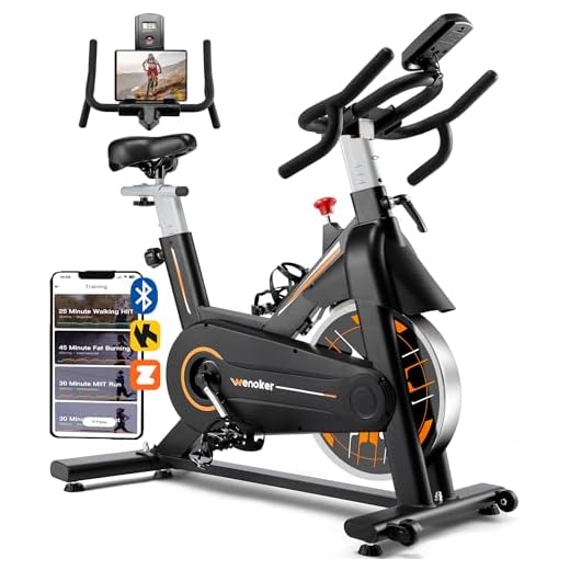 WENOKER Silent Stationary Exercise Bike