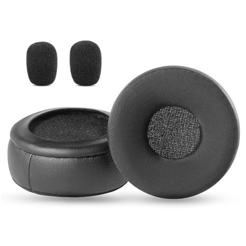 H570e Cooling Gel Replacement Ear Pads para Logitech H820e H650e Headsets | Almohadillas de Repuesto con Gel Refrigerante y Espuma de Memoria, Negro (50MM) miniatura 6