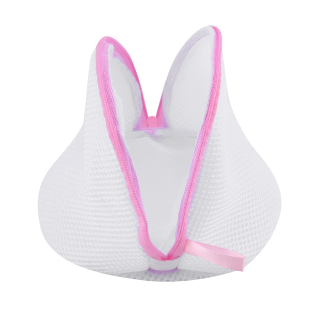 Bolsas de lavandería ropa interior para lavadora con malla de lavado limpio y cremallera