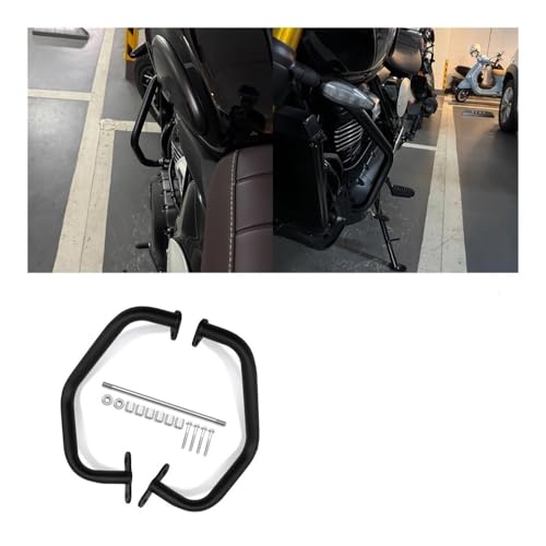 Protection de moteur moto Scrambler 400X pour vos voyages et aventures