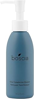 Boscia Limpiador de tez transparente, vegano,...