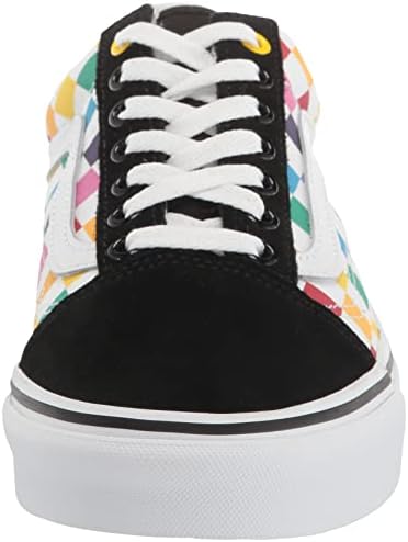 Vans Unisex Authentic Skate Shoe Sneaker (6 Women/4.5 Men, Rainbow Chex 7429) | Image 1