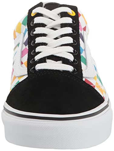 Vans Unisex Authentic Skate Shoe Sneaker (6 Women/4.5 Men, Rainbow Chex 7429) #TOP1