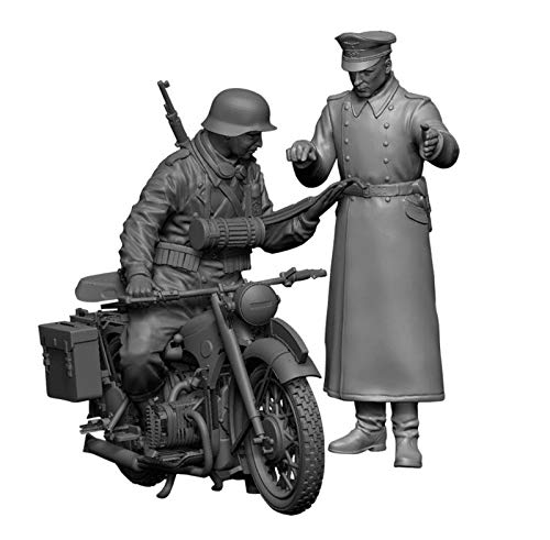 Zvezda Models German R-12 Heavy Motorcycle 1:35 119 pcs miniatura 2