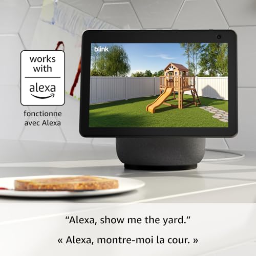 Blink Extérieur 4 – Caméra de sécurité intelligente sans fil, durée de vie de deux ans, 1080p HD vue de jour et infrarouge nuit en direct, conversation bidirectionnelle. – 3 système de caméra
