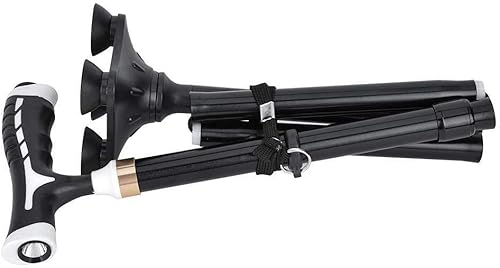 Miniatura 6 de Foldable Seat Cane,Adjustable Crutches, Adjustable Folding Canes and Walking Sticks,with Led Light,Sponge Handle,360 Free Rotation,for Men and Women