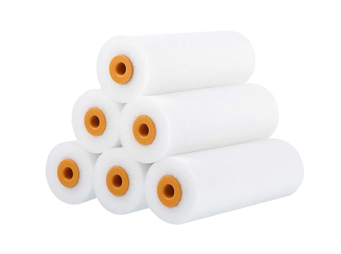 See full amazon price history chart for TICSER 4 Inch Foam Paint Roller Refills Foam, Foam Paint Roller Set, for Professional Use (Pack of 6, Without Handle) TICSER 4 Inch Foam Paint Roller Refills Foam, Foam Paint Roller Set, for Professional Use (Pack of 6, Without Handle) (B0BL6TVKGJ) Amazon Price History, Amazon Price Tracker