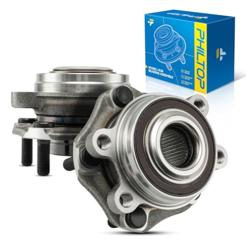 Image of PHILTOP 513447 2X Front Wheel Bearing Hub Assembly for Nissan Altima