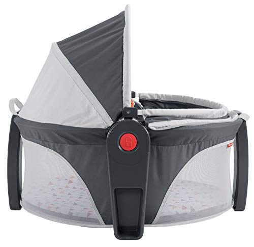 Fisher-Price Portable Bassinet And Play Space On-The-Go Baby Dome With Developmental Toys And Canopy, Arrows Away [Amazon Exclusive] #TOP2