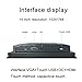 RXKPWRFX 1pc 15 Inch Embedded Industrial Mini Monitor for Computer Display with Capacitive Touch Screen USB HDMI Interface 1024 * 768(15 inch HDMI VGA)