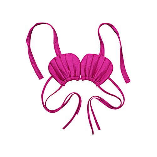 TFJH E 3PCS Kids Girls Swimsuit Bathing Suits Bikini Fish Tail Set 3-10Years2