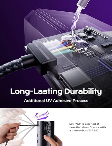 LISEN 8 IN 1 Docking Station for Steam Deck OLED & ROG Ally & Legion Go, Dual Cooling Fan, HDMI 2.0 4K@60Hz, USB 3.0*3, PD100W Support ROG Ally Turbo 30W and Ethernet Compatible with Steam Deck OLED