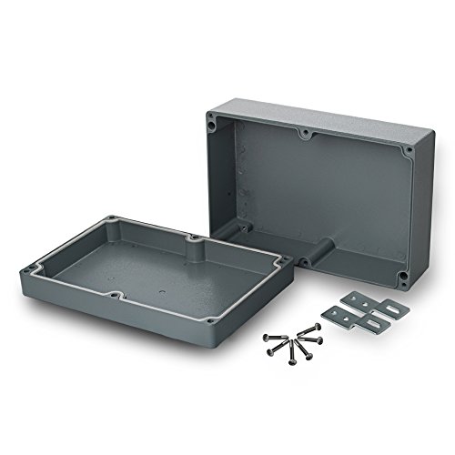 edi-tronic Aluminium Leergehäuse 222x145x75mm Industriegehäuse IP66 Gehäuse Box Kasten Dicht