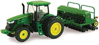 Ertl Collectibles John Deere 7215R Tractor with Grain Drill by Ertl Collectibles
