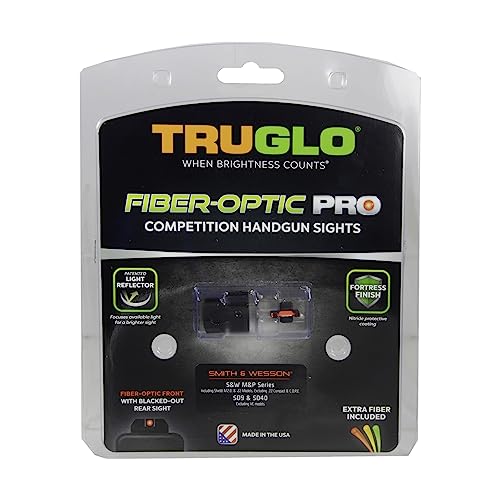 Image of Truglo Fiber Optic Pro High Contrast Handgun Sights for Pistols