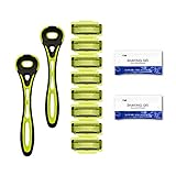 最安!貝印 Xfit 5枚刃 (替刃 8個付 1セット) シェービングジェル2個付き 髭剃り カミソリ メンズ 男性