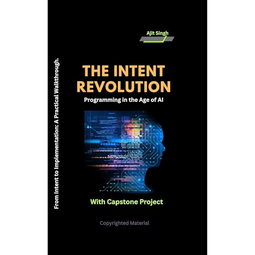 The Intent Revolution Audiolibro Por Ajit Singh arte de portada
