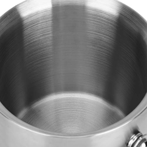 Balde de gelo 2L de parede dupla de barril de gelo de alta capacidade isolado balde de gelo de champ