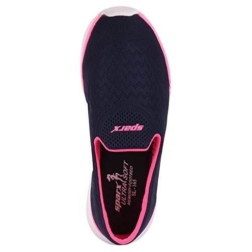Image of SPARX Women's Outdoor Running Shoe SL-165 N.Blue Pink UK-4