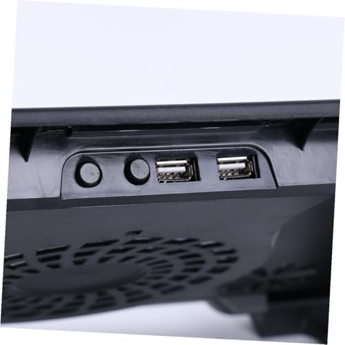 Base de enfriamiento USB para laptop con 5 ventiladores miniatura 4