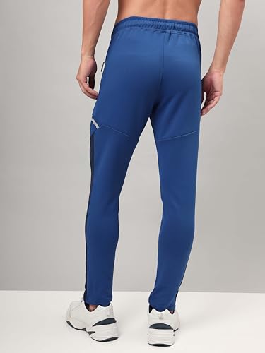 Image of TECHNOSPORT Men Mid Rise Slim Fit Active Running Track Pant - (MPOR95-123-P) Pack of 1