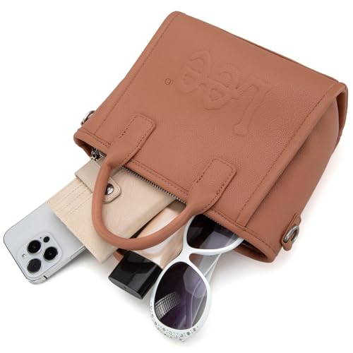 Image of Lee Small Tote Bag for Women, Crossbody Purse with Adjustable Strap, Women's Mini Shoulder Handbags for Travel, Work