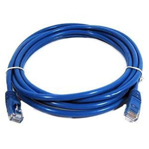 Image of PremiumAV 15-Meter CAT5E RJ45 Ethernet LAN Cable Blue - High-Speed Internet Patch Cord for Router, Switch, Modem, PC, Gaming Console, CCTV, LAN Network, Compatible with Cat5 /Cat5e Devices