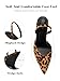 Coutgo Womens Slingback Wedge Heels Closed Pointed Toe D'Orsay Pumps Slip On Work Dress Shoes,Leopard Print,Size 8