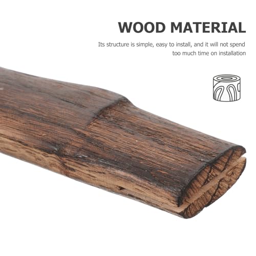 GANAZONO American Hickory Axes Handle Replacement - Wooden Hatchet Handle for Camp Axes - Thumbnail 4