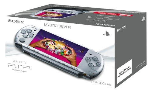 Sony PSP 3000 Series Slim and Lite Handheld Console (Silver) [Importación Inglesa]