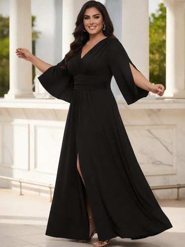 Image of KOH KOH Womens Long Bridesmaid Semi Formal Wedding Guest Maxi Dress Gown