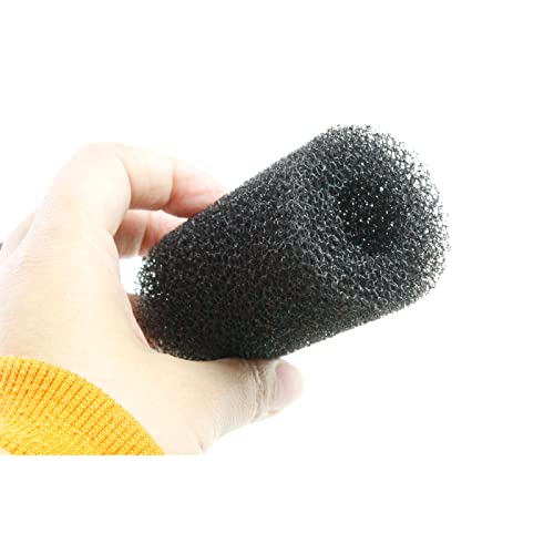 Image of AQUANEAT 12-Pack Pre-Filter Sponge for Aquarium Shrimp Fry Fish Tank Filter 0.8 inch Intake, Replacement Foam Cover