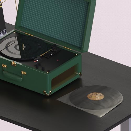 POCFOINY Mangas internas de disco de vinil de 30,5 cm, 100 peças, mangas internas de vinil, capas de