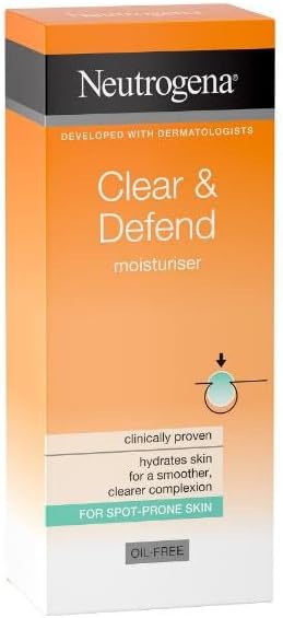 Neutrogena Clear and Defend Moisturiser, 50ml