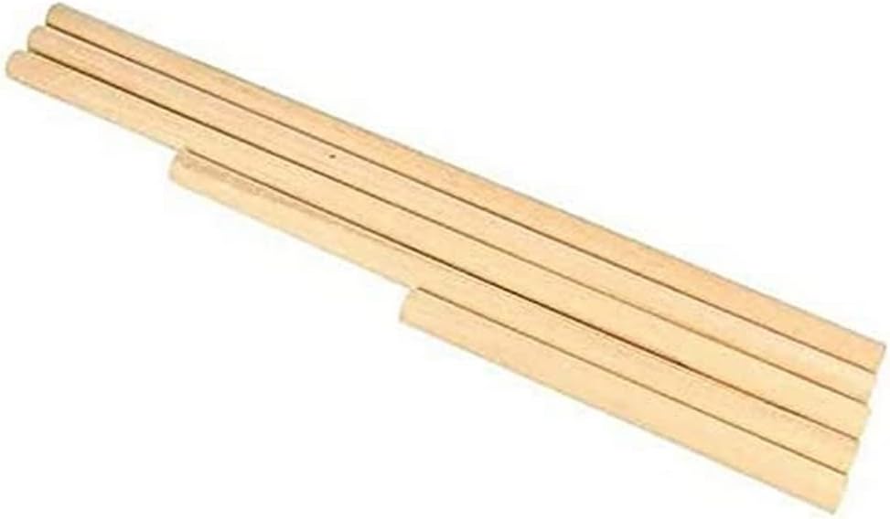 5 Wooden Sticks for Macrame