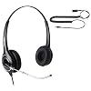 Vervangbare Voice Tube Stereofonisch Headset met Microfoon RJ9 Plug voor Cisco IP Telefoons 794X 796X 797X 69XX Serie en 8811,8841,8851,8861,8941,8945,8961,9951,9971 etc