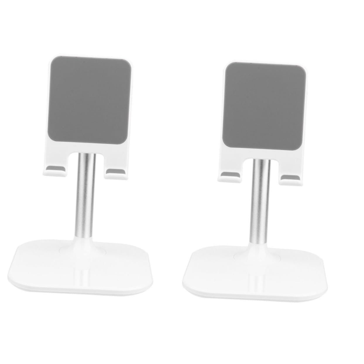 UPKOCH Supporto Da Scrivania Per Smartphone E Tablet Da 2 Pezzi Struttura in Metallo Facile Da Regolare Per Videochiamate Lettura E Apprendimento