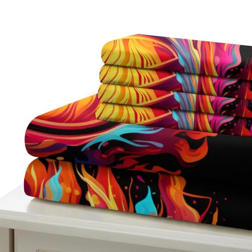 Housse de couette basketball 3D imprimée avec fermeture éclair king size en microfibre solide - 6