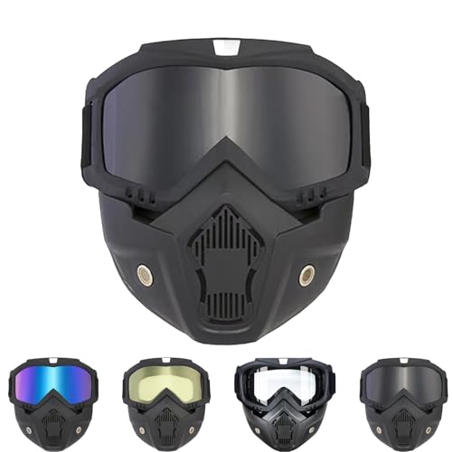 Image of Laveberry Welding Mask, Auto Darkening Welding Helmet with Large Viewing Hood, Detachable Design, Anti-Glare UV Dust Protection for Welding and Cutting (C)