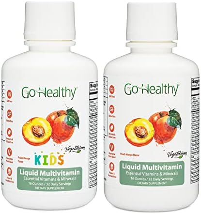 Go Healthy Kids + Adult Liquid Multivitamin Bundle