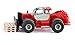 siku 3507, Manitou MHT 10230 Chariot Télescopique, 1:50, Métal/Plastique, Rouge, 3 palettes incluses