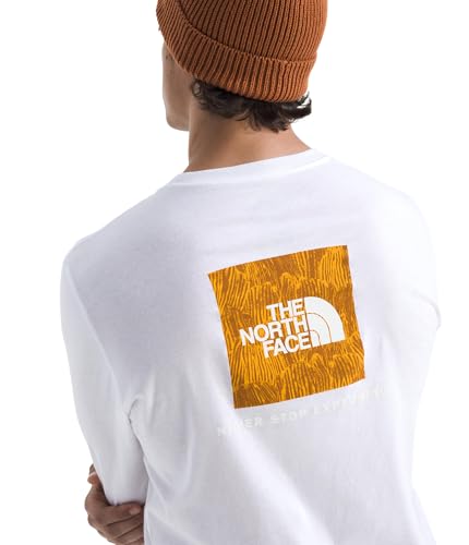 THE NORTH FACE Men's Evolution Regenerative Ink Box NSE Long-sleeve Tee | Regular Fit Cotton Shirt With Logo Graphic3